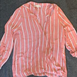 Light cross over flannel/cover up